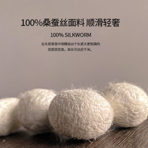 桑憶時尚22姆米真絲枕套桑蠶絲長絲單成人軟枕四季枕SYZT1301