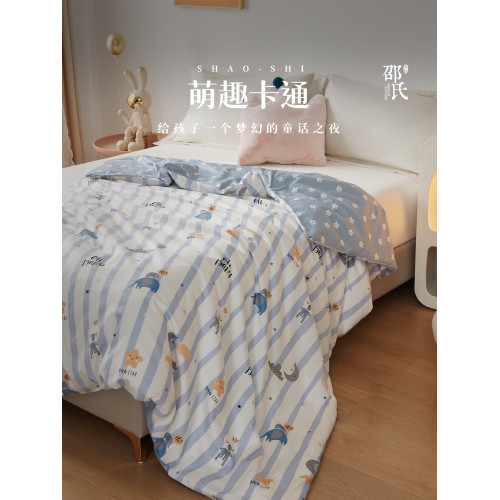 【兒童被套】 A類母嬰兒童全棉被套單個純棉印花卡通被套幼兒園