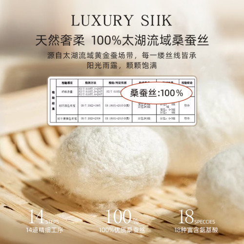 斯得福22姆米真絲枕巾枕套100%桑蠶絲細膩絲滑純色枕頭巾綁帶單人