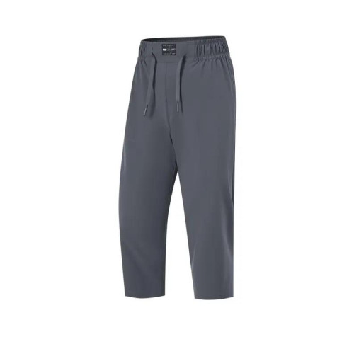李甯運動褲女夏健身系列舒適透氣常規休閒九分運動褲AYKU556--B品