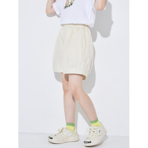 女童純棉短褲外穿2025新款五分褲兒童夏裝褲子休閒褲套裝時髦洋氣