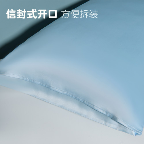 南極人夏季枕頭套48cmx74cm冰絲枕套一對裝家用單個成人枕芯套巾