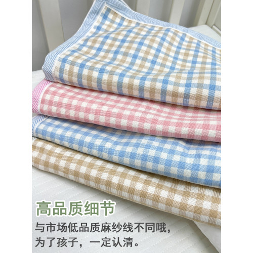 純苧麻枕套嬰兒童成人夏季涼感枕皮良幼兒園寶寶天絲苧麻小枕頭套