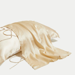 瑞帛滙歐標6A重磅100%桑蠶絲真絲枕巾絲綢枕頭巾枕套巾