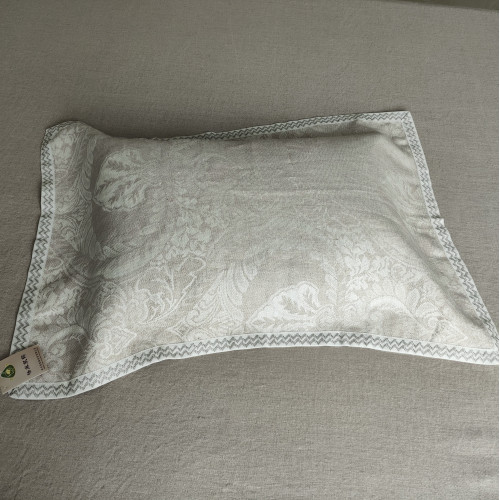 純亞麻枕巾枕套純亞麻36支細紗大枕套50*80  光滑柔軟涼爽舒適