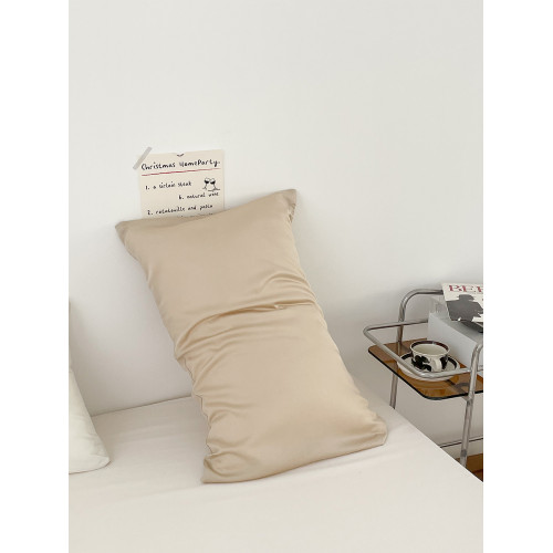 莫蘭迪夏日 奧地利天絲枕套夏季涼爽枕罩家用純色柔軟單衹裝