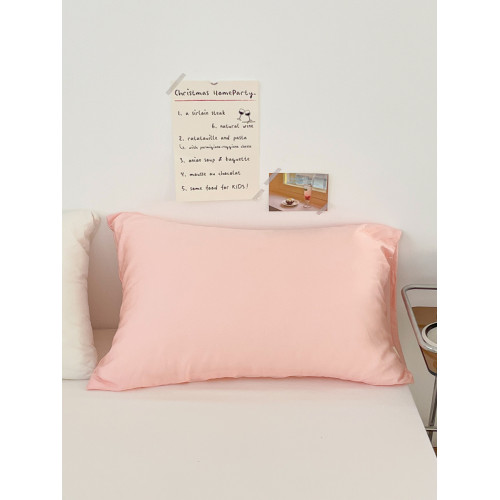 莫蘭迪夏日 奧地利天絲枕套夏季涼爽枕罩家用純色柔軟單衹裝