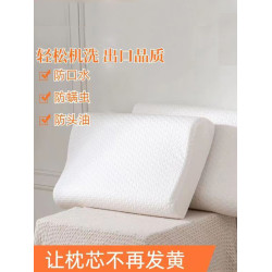 乳膠枕套防水防蟎家用防頭油口水枕頭套天絲記憶枕芯內膽保護套