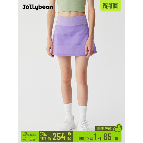 jollybean丨女童蛋糕網球裙短裙25夏季新款防走光運動半身裙褲