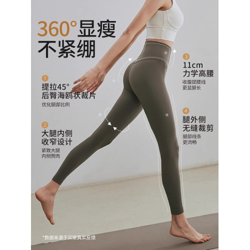 gigt暢動褲 inuls™瑜伽褲女高腰提臀運動褲訓練健身服鯊魚褲 播