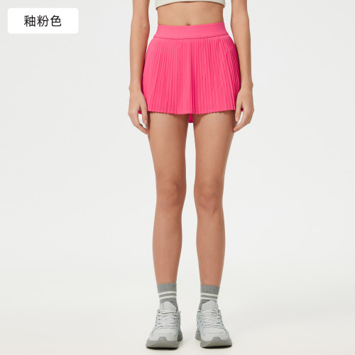 2025新款網球服女短裙防走光瑜伽舞蹈裙夏運動褲裙百褶裙高爾夫球