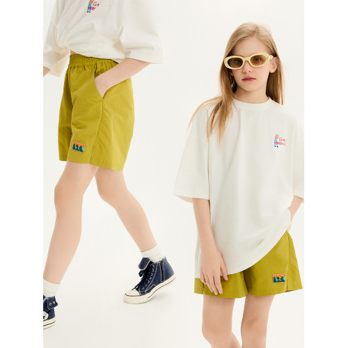 女童速乾短褲夏季薄款戶外玩水2026夏裝新款中大童防水休閒中褲 女童速乾短褲夏季薄款戶外玩水2026夏裝新款中大童防水休閒中褲