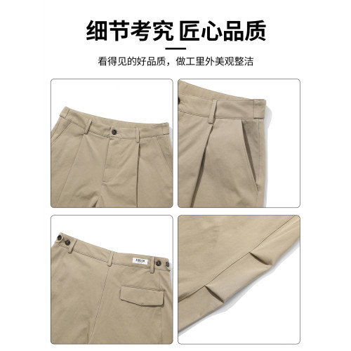 it :5cm/FIVECM美式潮流濶腿工裝褲男女薄款2025夏季寬松休閒褲