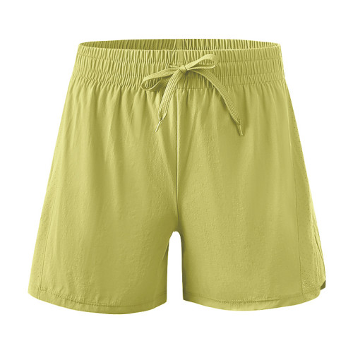 迪Decath卡農運動褲防走光訓練跑步短褲女健身瑜珈寬鬆透氣網眼