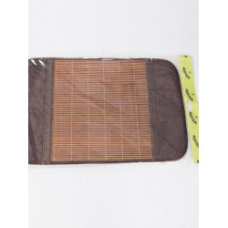老蓆匠涼蓆枕頭套涼蓆夏季涼枕竹枕套碳化竹蓆枕套48×74CM一個