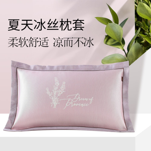 涼蓆枕頭套夏天涼枕套冰絲枕蓆片藤枕套夏季涼爽成人枕頭蓆一對裝