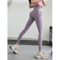 annerun【小翹臀】瑜珈褲女蜜桃提臀健身褲跑步普拉提緊身運動褲