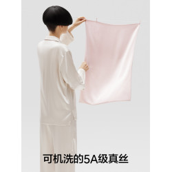 蕉內絲絲701Home真絲枕套春夏冰絲涼感抗菌5A可機洗氨基酸枕頭套