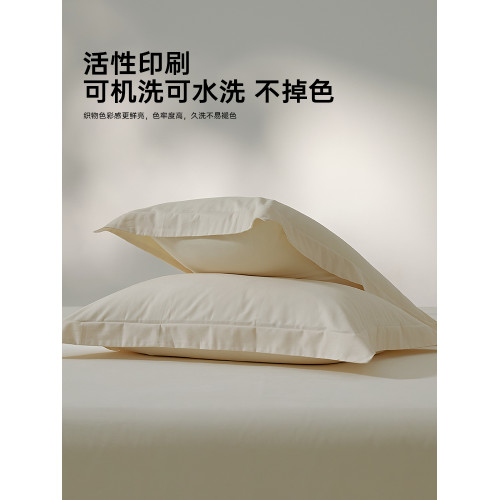 五星級酒店100支磨毛枕套單個48cmx74cm枕頭套全棉純棉內膽套子