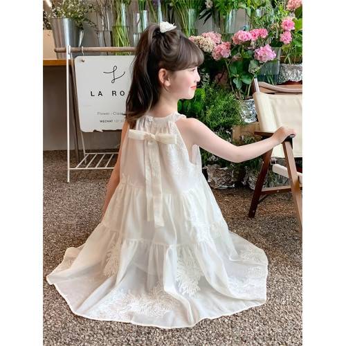 英國Next Svip女童夏季公主裙2025新款裙子女孩超好看吊帶裙夏裝