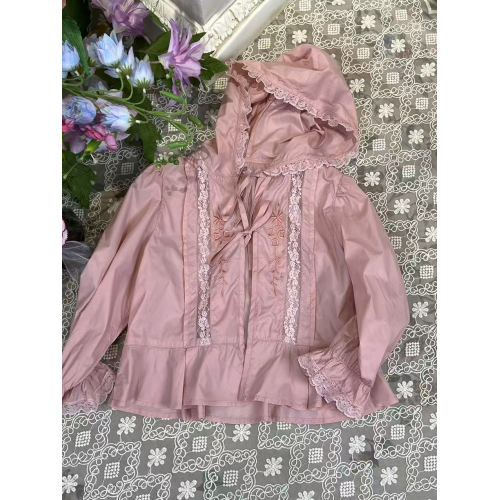 桔寄橘寄juji•夏款上新【素錦蕾絲】夏季防曬服女童薄外套X8626
