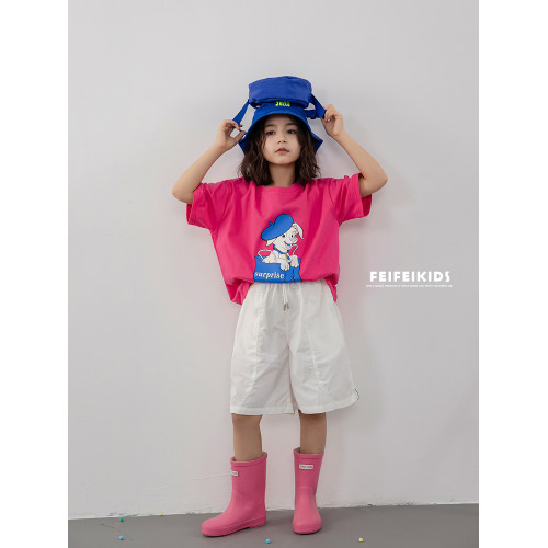 女童短褲2025夏季新款兒童休閒褲子多色時髦韓版中褲寬松百搭夏裝