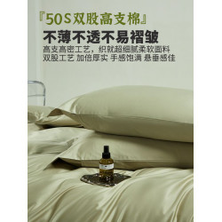 柳汐50s雙股純棉枕套高級感枕頭套一對裝48x74cm