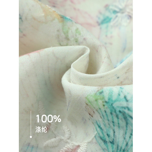 布丁哈魯童裝女童洋氣小衫2026夏季新款兒童甜美洋氣紥染花邊上衣