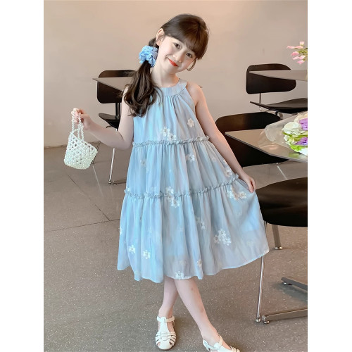 英國Next Svip女童夏季裙子2025新款小女孩公主裙兒童夏裝連衣裙