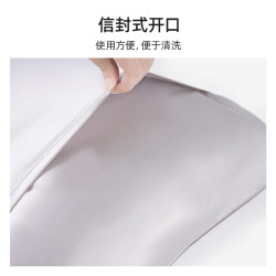 綉娘絲綢真絲枕套冰絲夏季單面100%桑蠶絲天絲水洗純色枕頭套禮盒