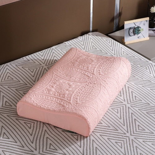 乳膠枕套防止枕芯髮黃記憶枕頭套60x40成人50X30防水全棉枕巾一對