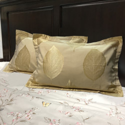 歐式貢緞提花枕套一對裝全棉乳膠枕枕套枕頭套枕套兩衹不含枕芯