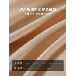 高支高密雙拼色被套200x230cm長絨棉純色被罩單件全棉兒童A類床品