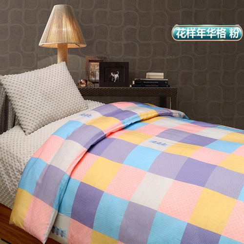 人造棉棉綢綿綢雙層蓋單夾被假被被單單人雙人被套被罩柔軟冰涼爽