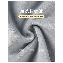 冬季加絨保暖運動長褲男款衛褲純棉休閒褲子青少年加厚寬鬆直筒褲