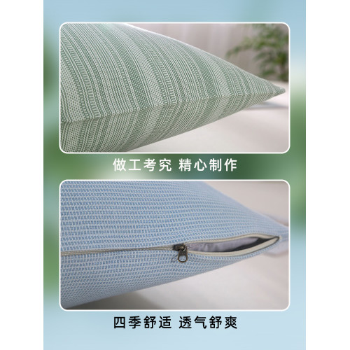 高級A類 母嬰級特厚純棉老粗布枕套加厚全棉布拉鍊單人枕套