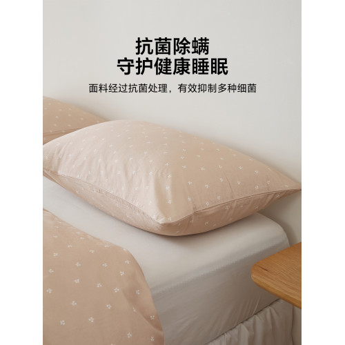 五星級酒店專用高檔全棉印花枕套純棉枕頭套單個48cmX74cm一對拍2