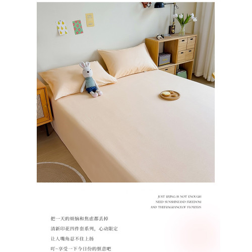 純色單獨枕套一對裝老粗布2025新款純棉單人100全棉枕頭套家用