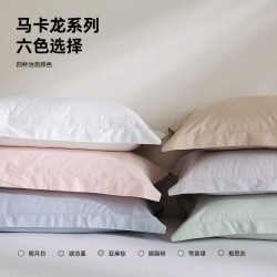 VISIONA 白月光100S全棉枕套純棉枕頭套
