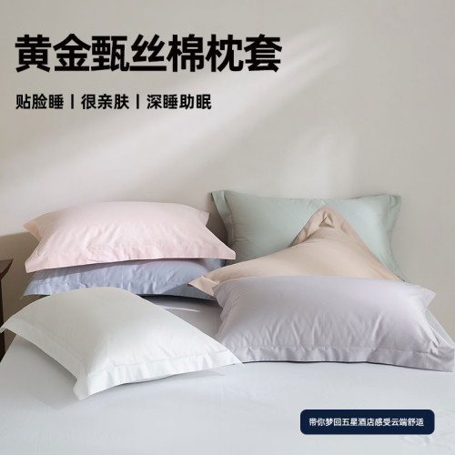 VISIONA 白月光100S全棉枕套純棉枕頭套