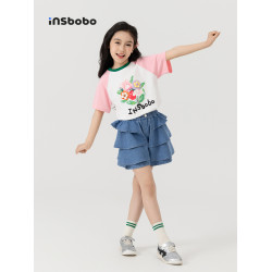 女童短褲兒童褲子2025夏季新款女孩牛仔褲薄款夏褲好看休閒褲童裝