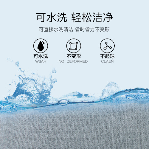 南極人夏涼高級純色冰絲枕套一對裝夏季枕頭涼蓆套可水洗枕蓆套單