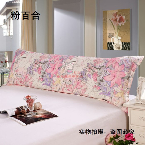 雙面100桑蠶絲純真絲雙人長枕套枕皮床品120/150/180