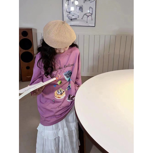 波拉韓童裝女童紗裙2025夏季小女孩白色長裙百搭兒童仙氣半身裙子