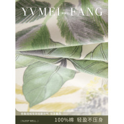 花卉全棉磨毛被套單件單人180x210秋冬加厚純棉被罩230X229被芯套