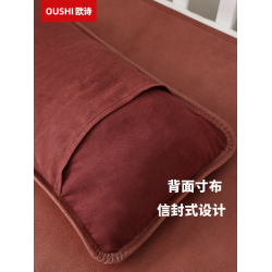 兒童頭層水牛皮枕套清水無塗層真皮加厚嬰兒專用30x50cm夏季枕蓆