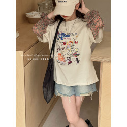 韓國童裝女童夏裝燙鑽牛仔褲兒童洋氣短褲2025新款中大童時髦褲子