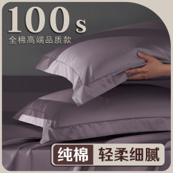 大尺寸枕頭套大號50x80加大55x80超大60x90純棉枕套100全棉一對裝