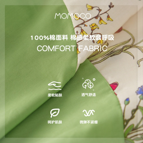 MOMOCO/瑪米瑪卡女童荷葉連衣裙2025新款夏中大童洋氣公主背心裙