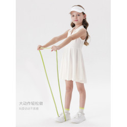 [涼感]馬克珍妮女童polo領網球運動連衣裙兒童裙子夏裝新款550803